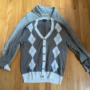 Lot of 2 Gray sweaters